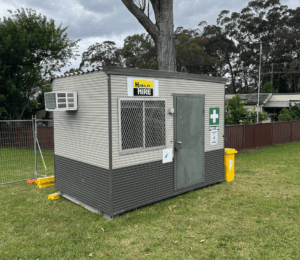 Portable Site Office Building Hire – 4.8m x 3m